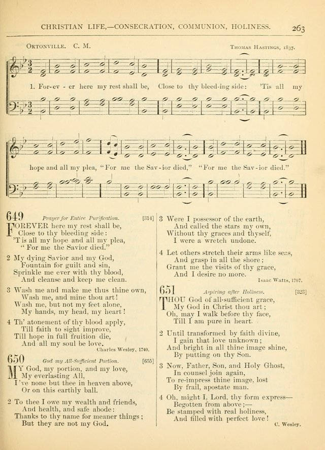 Hymns for the Sanctuary and Social Worship: with tunes page 263