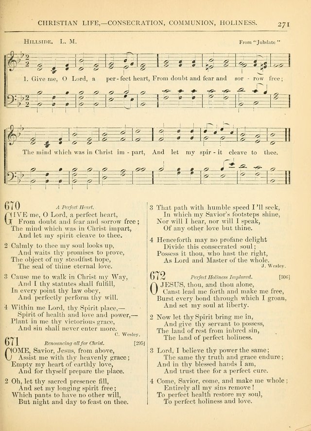 Hymns for the Sanctuary and Social Worship: with tunes page 271