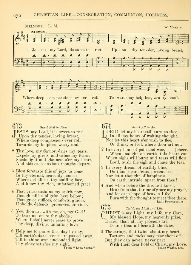 Hymns for the Sanctuary and Social Worship: with tunes page 272