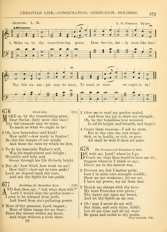 Hymns for the Sanctuary and Social Worship: with tunes page 273