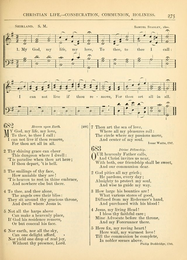 Hymns for the Sanctuary and Social Worship: with tunes page 275