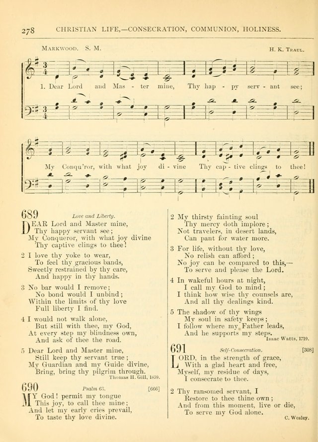 Hymns for the Sanctuary and Social Worship: with tunes page 278