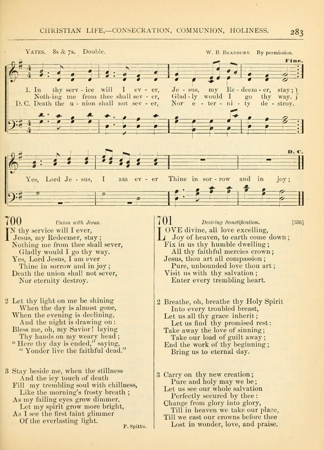 Hymns for the Sanctuary and Social Worship: with tunes page 283