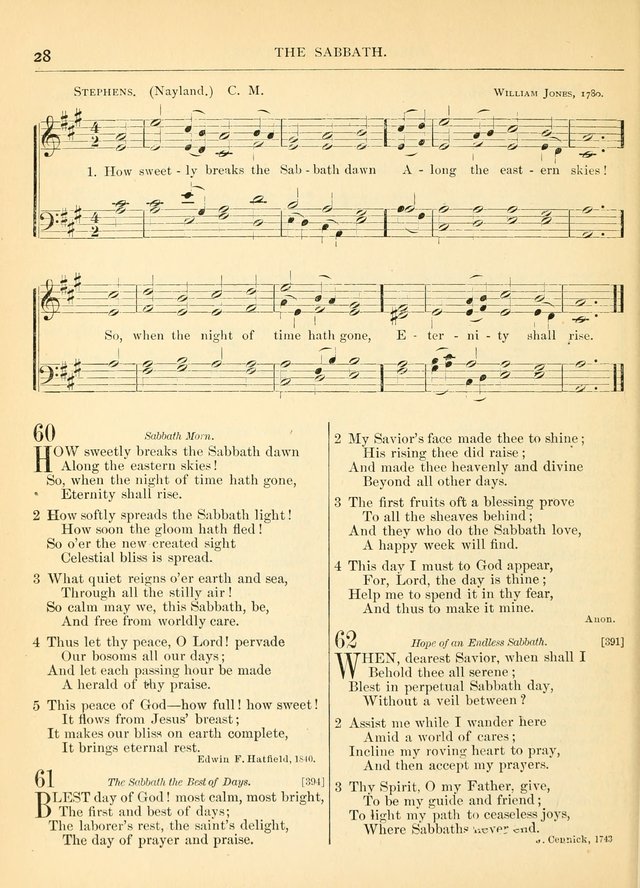 Hymns for the Sanctuary and Social Worship: with tunes page 30