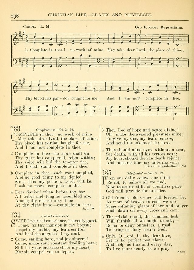 Hymns for the Sanctuary and Social Worship: with tunes page 300