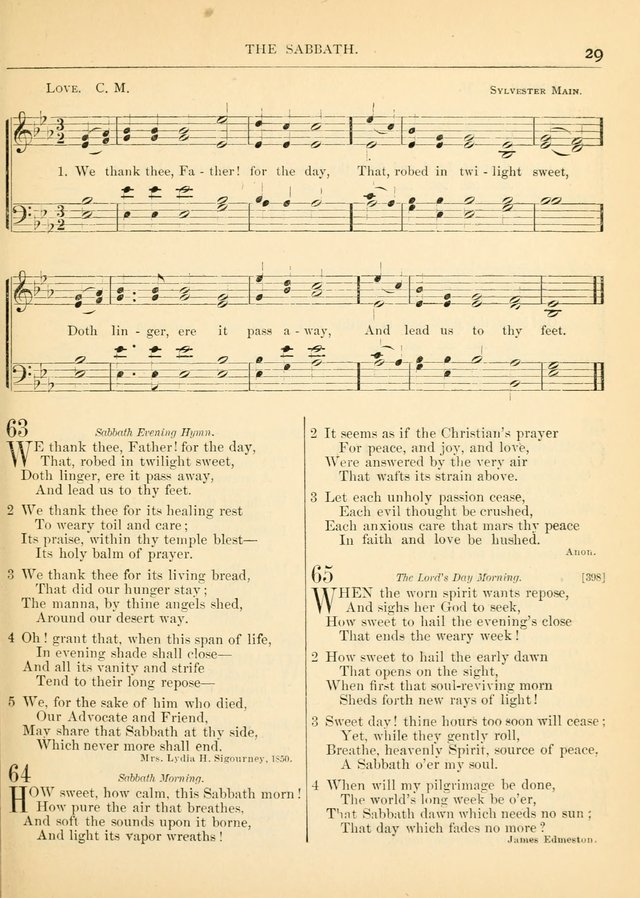Hymns for the Sanctuary and Social Worship: with tunes page 31
