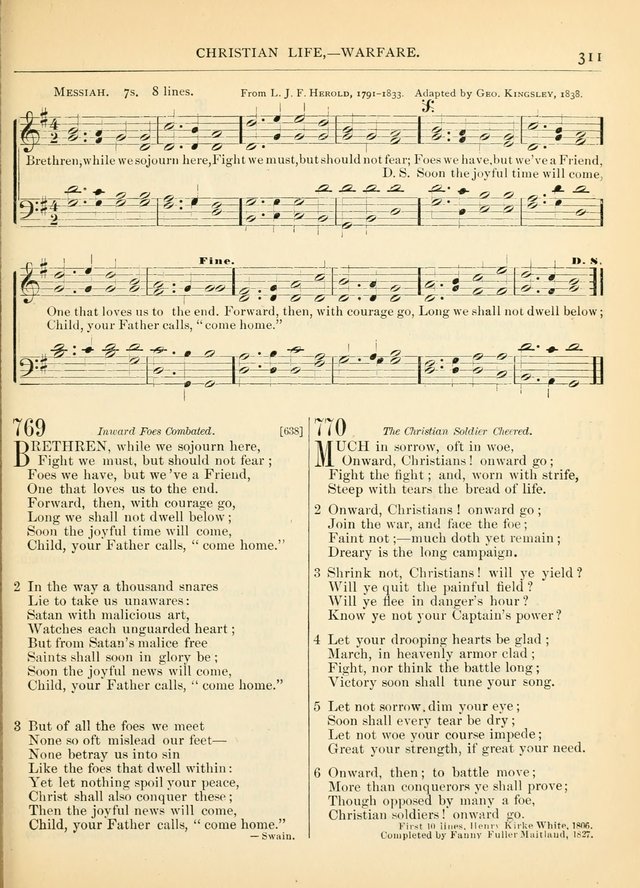 Hymns for the Sanctuary and Social Worship: with tunes page 315