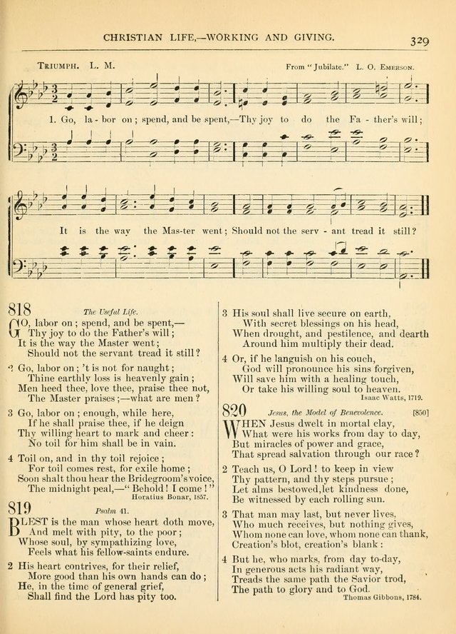 Hymns for the Sanctuary and Social Worship: with tunes page 333