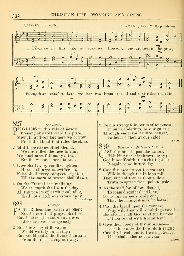 Hymns for the Sanctuary and Social Worship: with tunes page 336