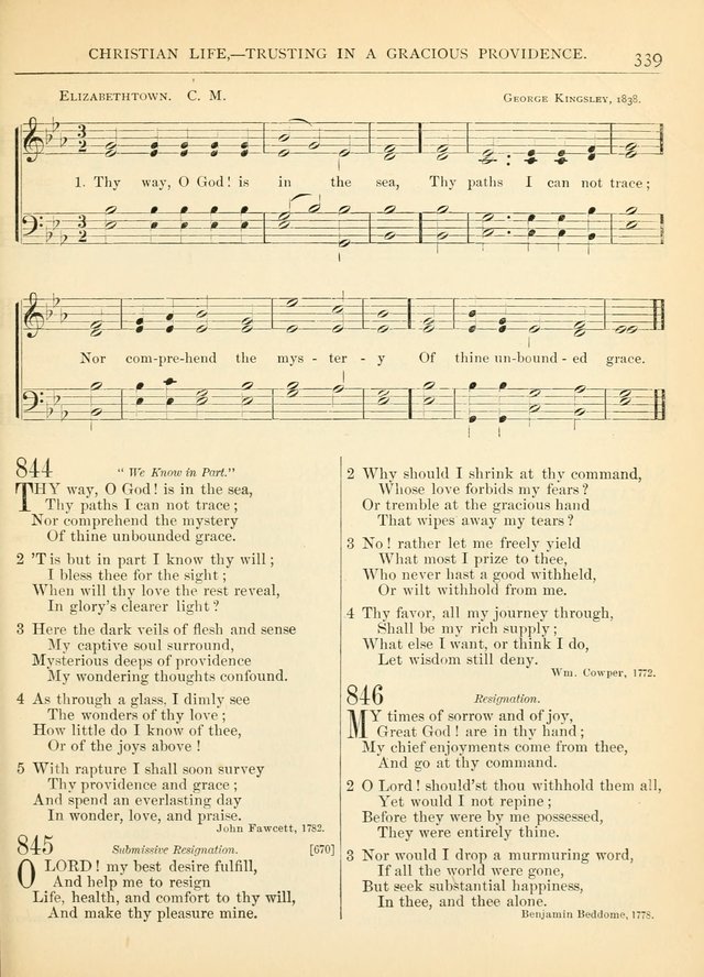 Hymns for the Sanctuary and Social Worship: with tunes page 343