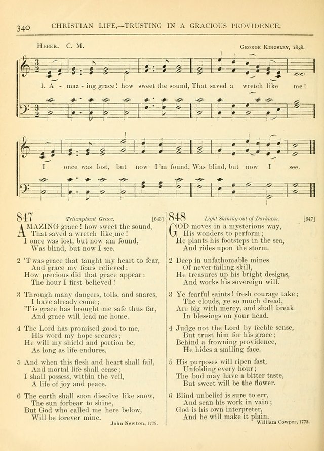 Hymns for the Sanctuary and Social Worship: with tunes page 344