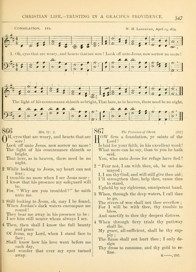 Hymns for the Sanctuary and Social Worship: with tunes page 351