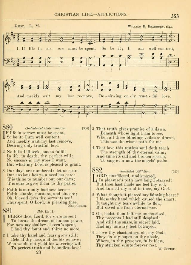 Hymns for the Sanctuary and Social Worship: with tunes page 357