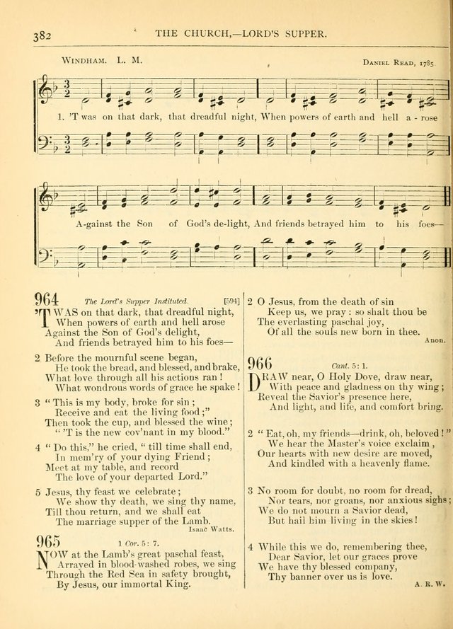 Hymns for the Sanctuary and Social Worship: with tunes page 386