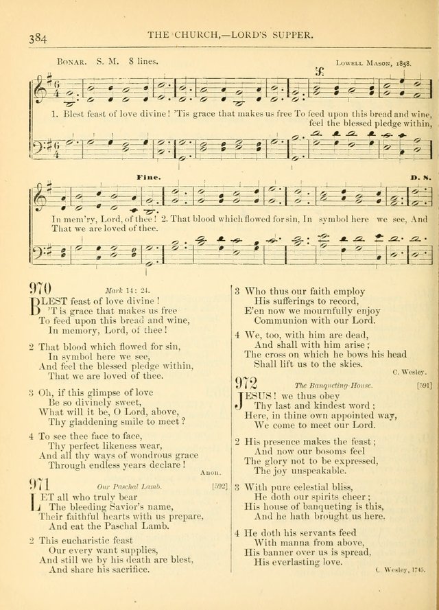Hymns for the Sanctuary and Social Worship: with tunes page 388