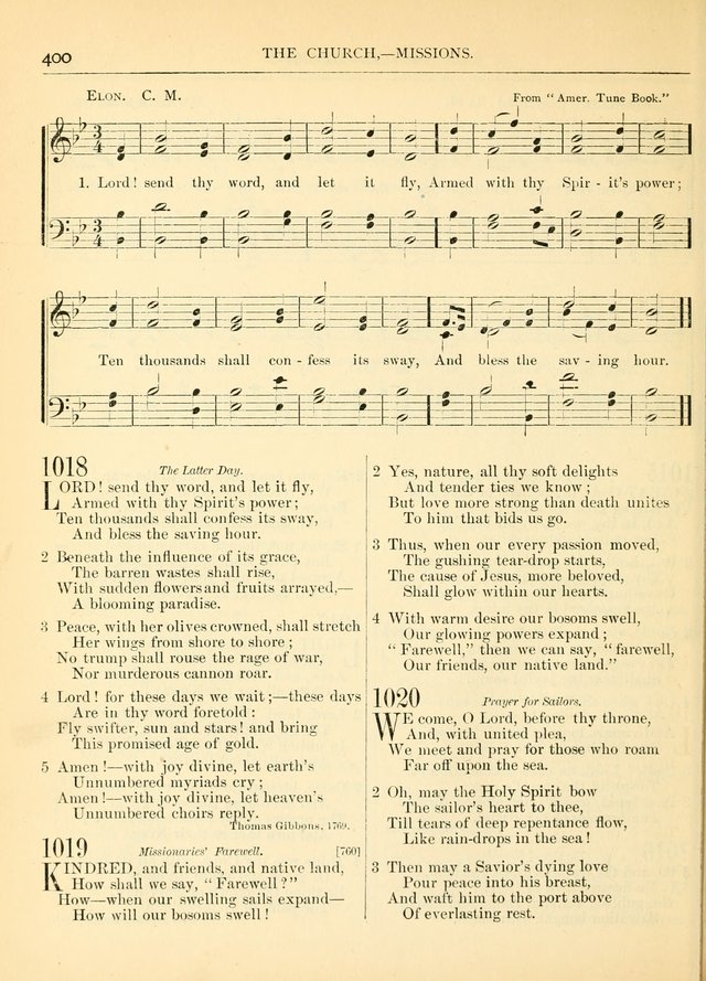 Hymns for the Sanctuary and Social Worship: with tunes page 404