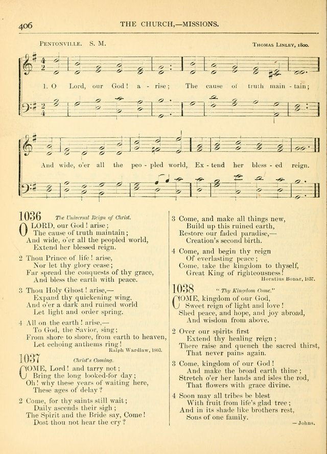 Hymns for the Sanctuary and Social Worship: with tunes page 410
