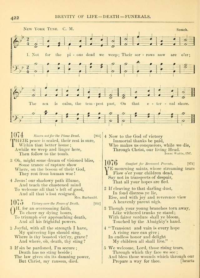 Hymns for the Sanctuary and Social Worship: with tunes page 426