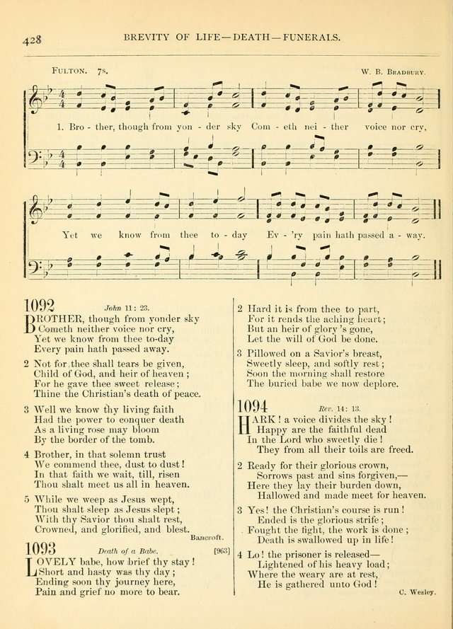 Hymns for the Sanctuary and Social Worship: with tunes page 432