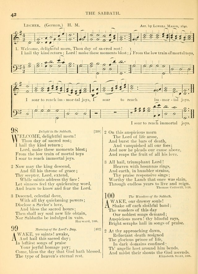 Hymns for the Sanctuary and Social Worship: with tunes page 44
