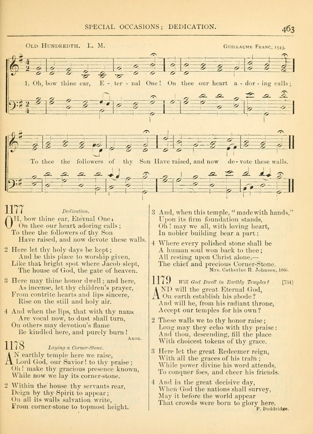 Hymns for the Sanctuary and Social Worship: with tunes page 467
