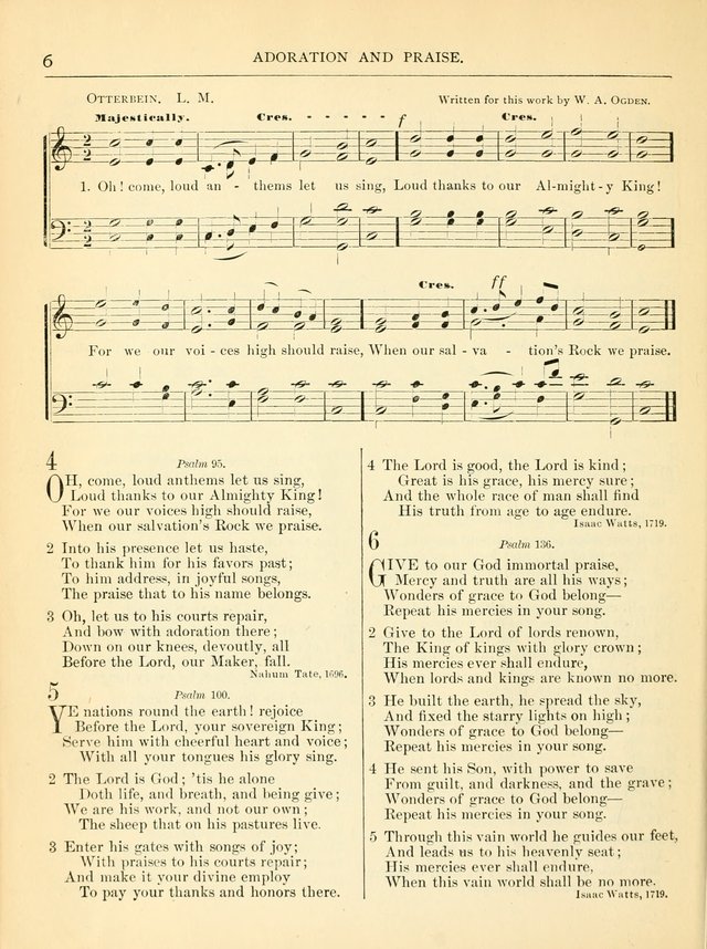Hymns for the Sanctuary and Social Worship: with tunes page 6