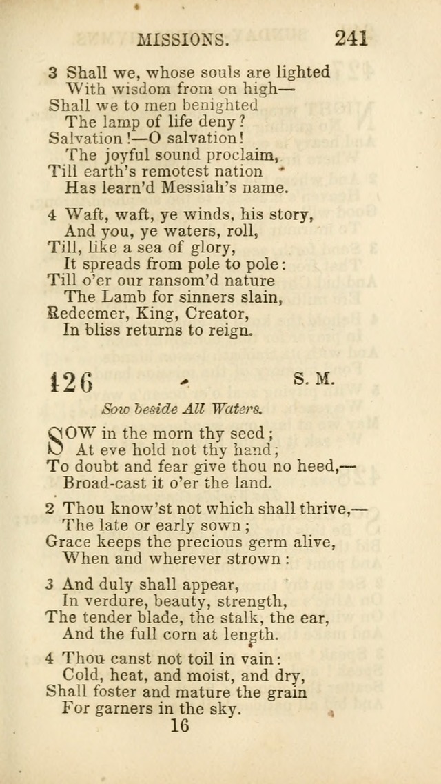 Hymns for Sunday Schools, Youth and Children page 245