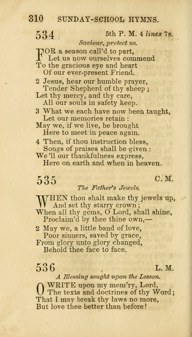 Hymns for Sunday Schools, Youth and Children page 316