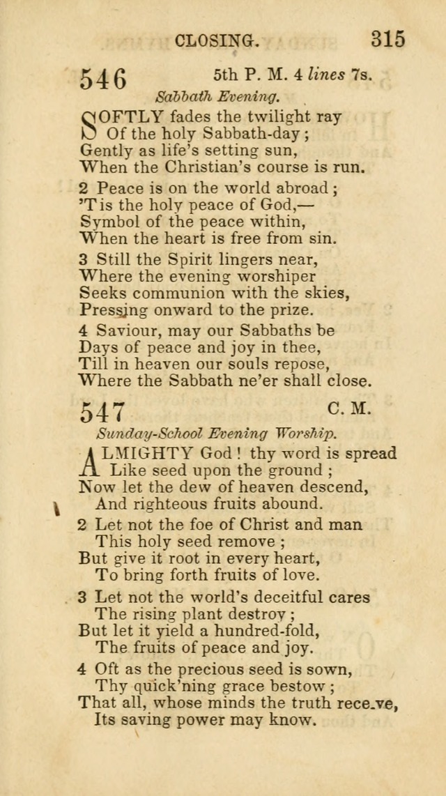 Hymns for Sunday Schools, Youth and Children page 321