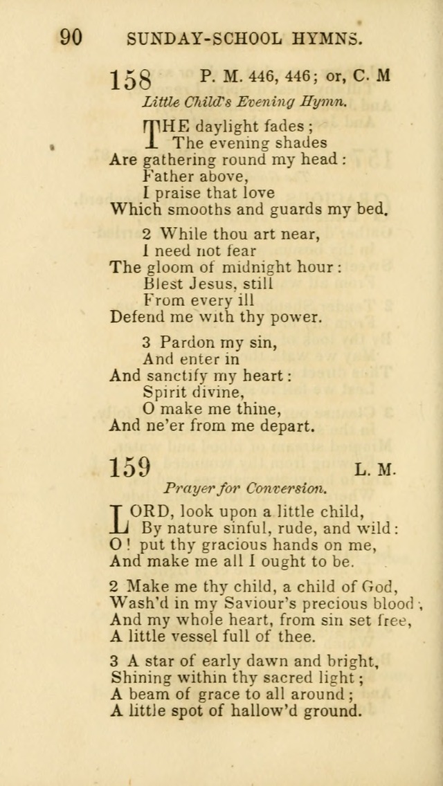 Hymns for Sunday Schools, Youth and Children page 90