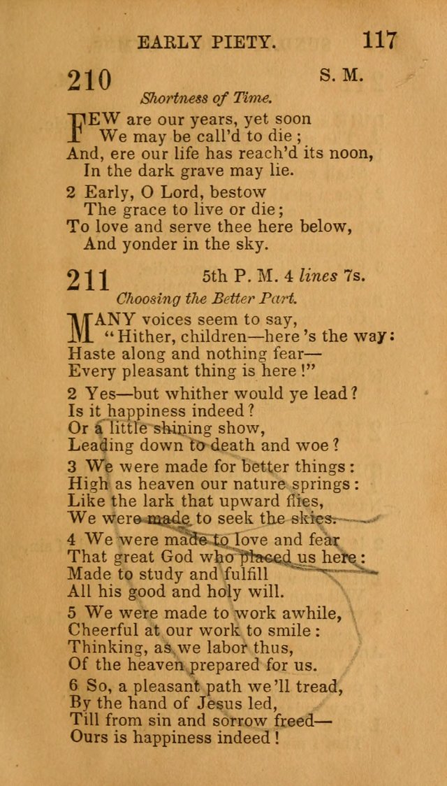 Hymns for Sunday Schools, Youth, and Children page 117