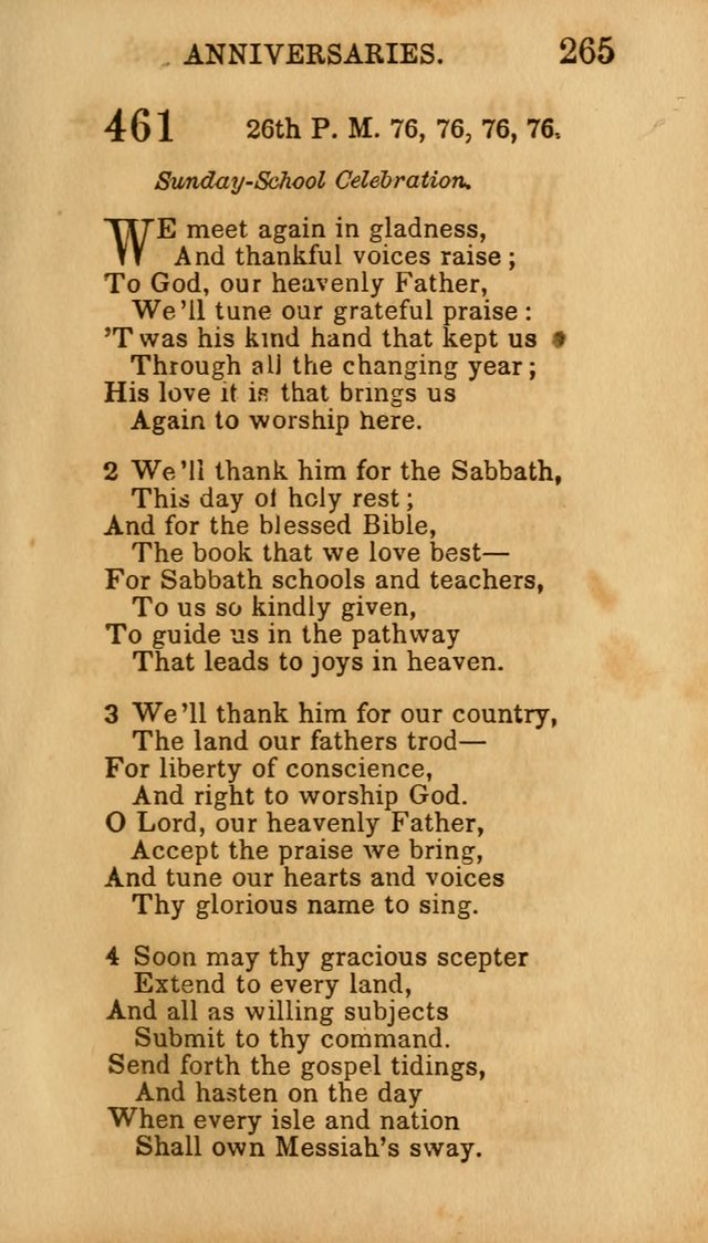 Hymns for Sunday Schools, Youth, and Children page 271