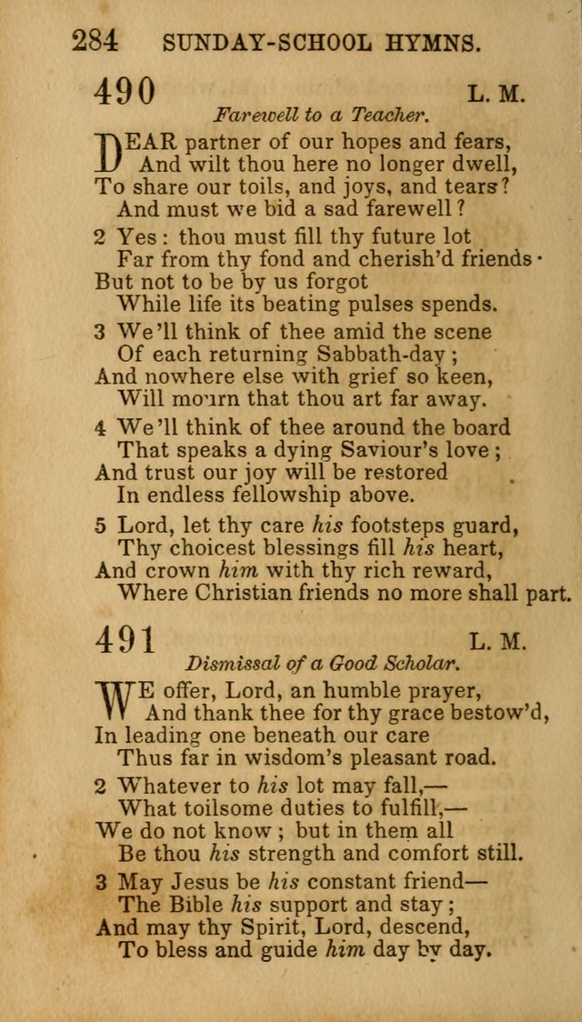 Hymns for Sunday Schools, Youth, and Children page 290
