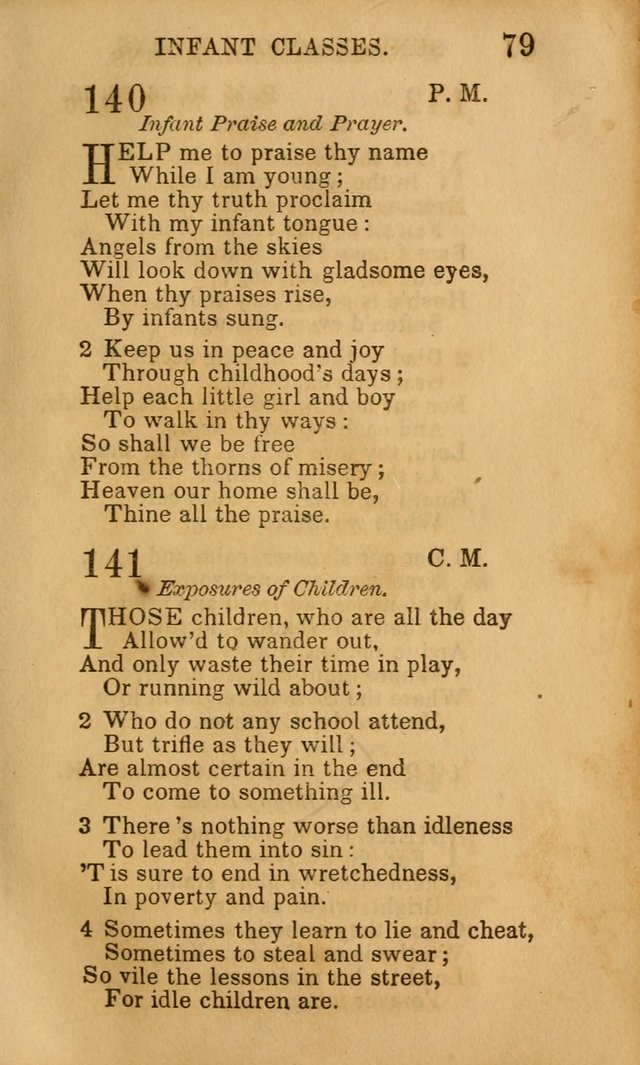 Hymns for Sunday Schools, Youth, and Children page 79