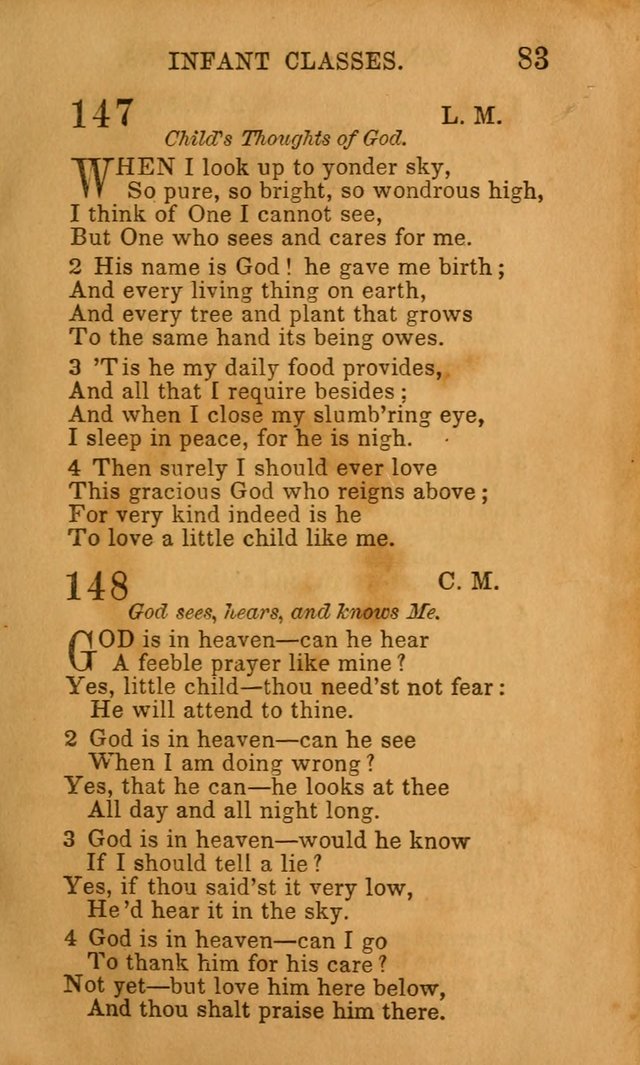 Hymns for Sunday Schools, Youth, and Children page 83
