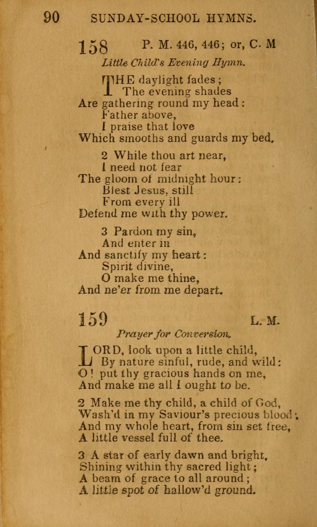 Hymns for Sunday Schools, Youth, and Children page 90