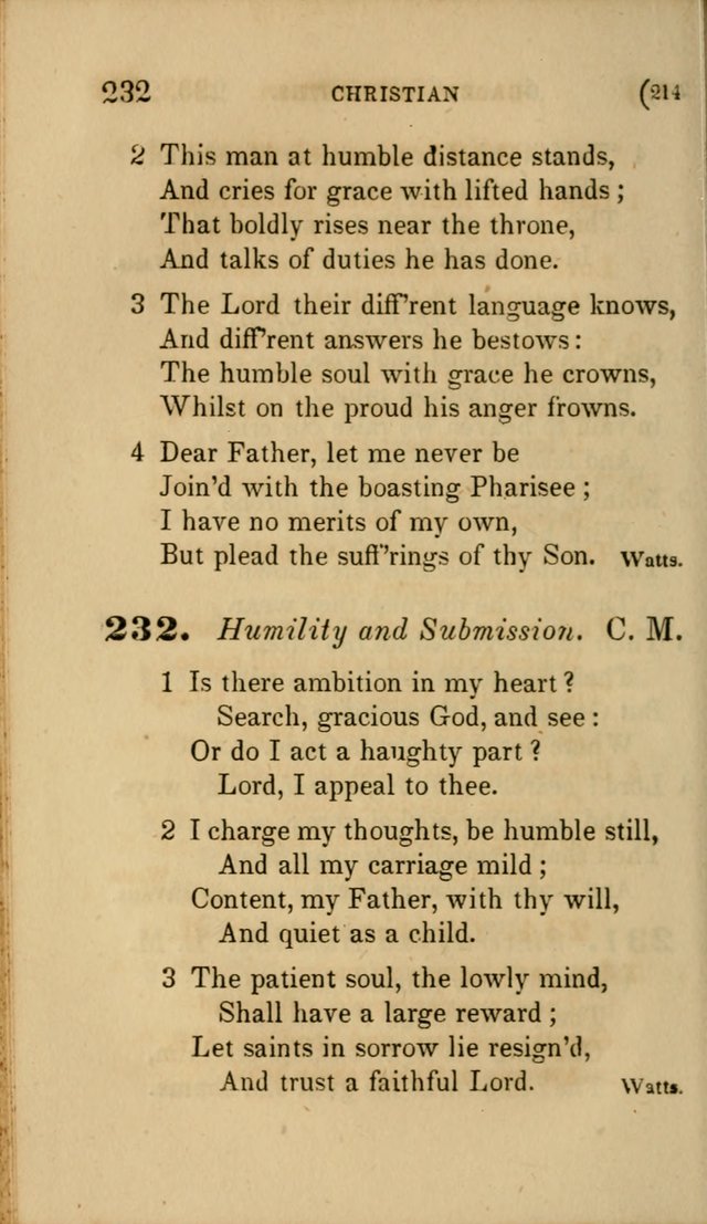 Hymns for Social Worship: selected from Watts, Doddridge, Newton, Cowper, Steele and others page 214