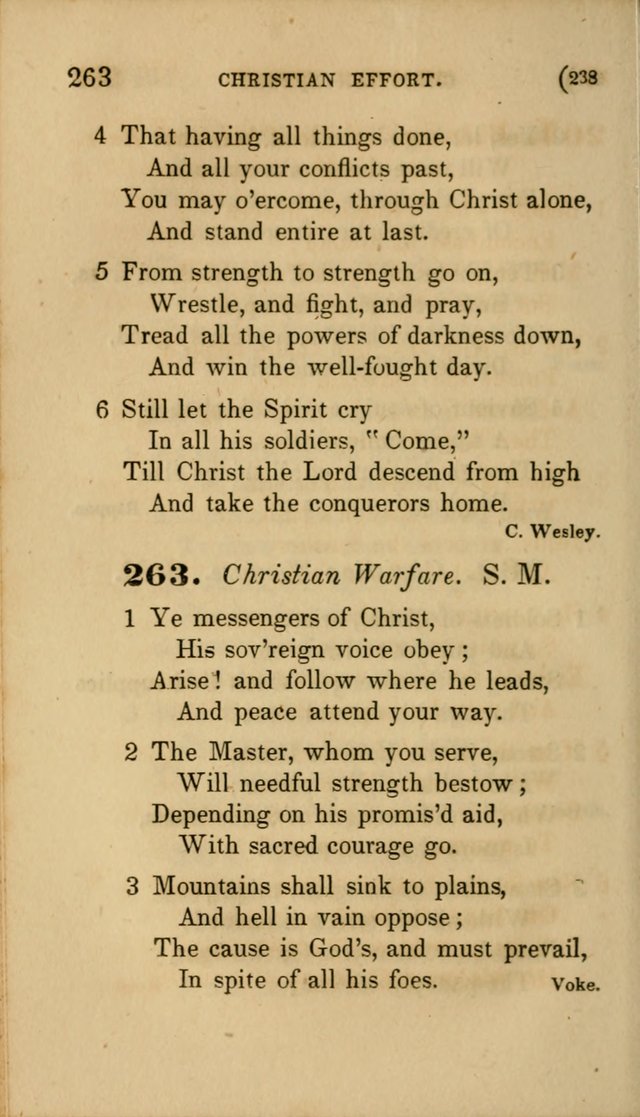 Hymns for Social Worship: selected from Watts, Doddridge, Newton, Cowper, Steele and others page 238