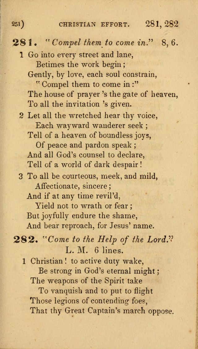 Hymns for Social Worship: selected from Watts, Doddridge, Newton, Cowper, Steele and others page 251