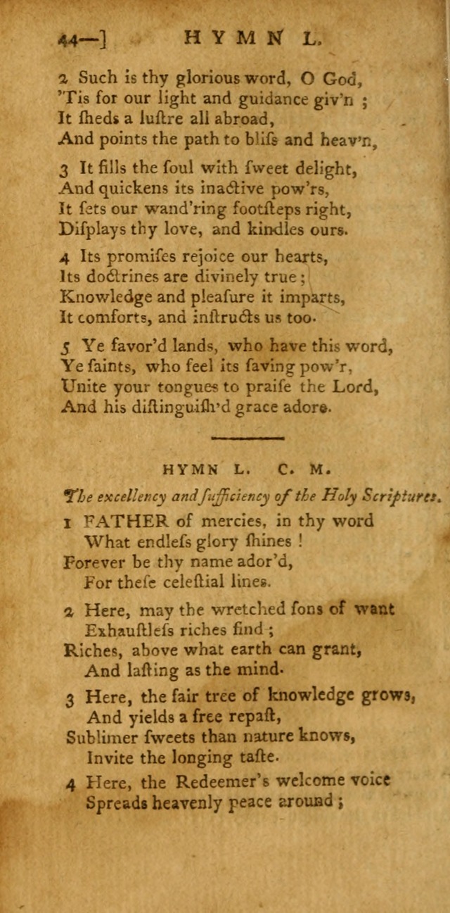 The Hartford Selection of Hymns: from the most approved authors: to which are added a number never before published (2nd ed.) page 44