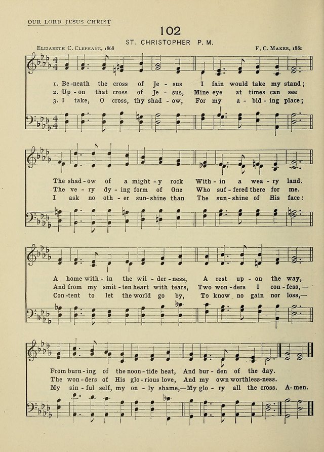 Hymns and Tunes for Schools page 102