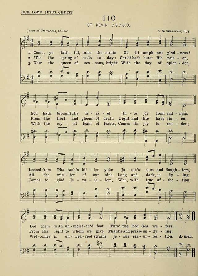 Hymns and Tunes for Schools page 110