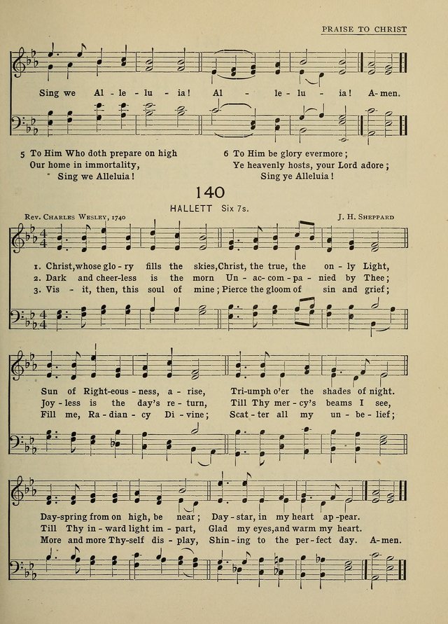 Hymns and Tunes for Schools page 139