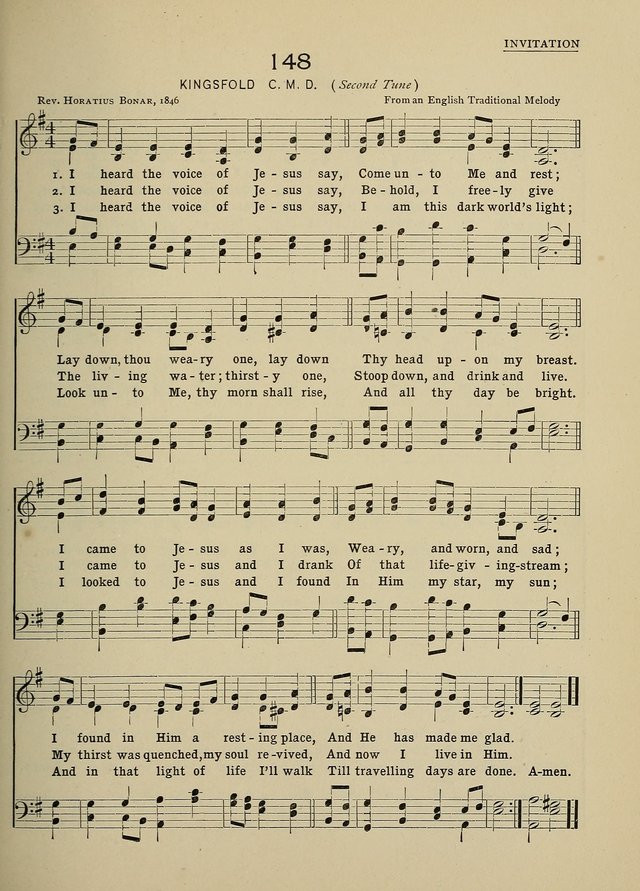 Hymns and Tunes for Schools page 147