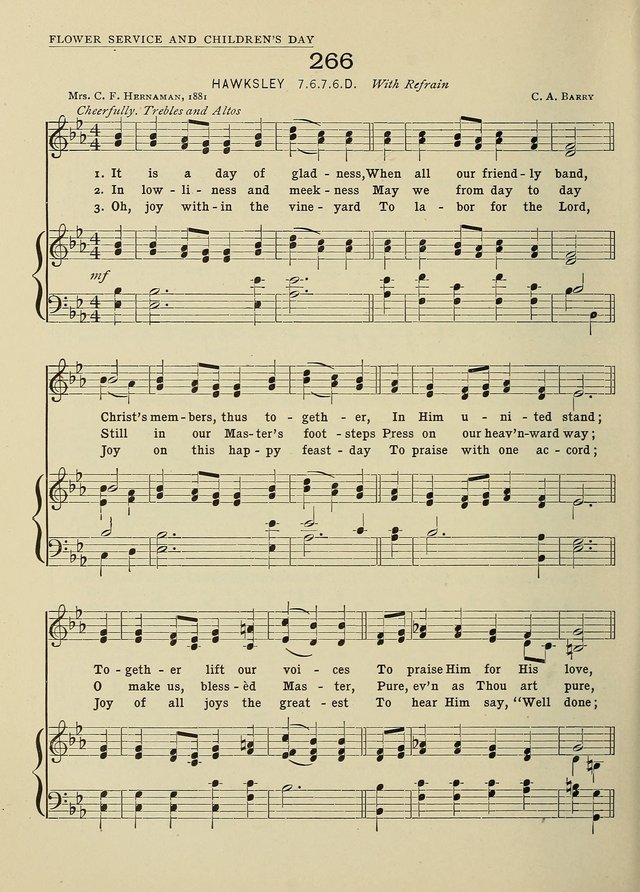 Hymns and Tunes for Schools page 260