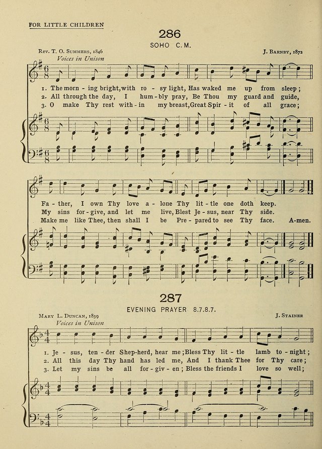 Hymns and Tunes for Schools page 280