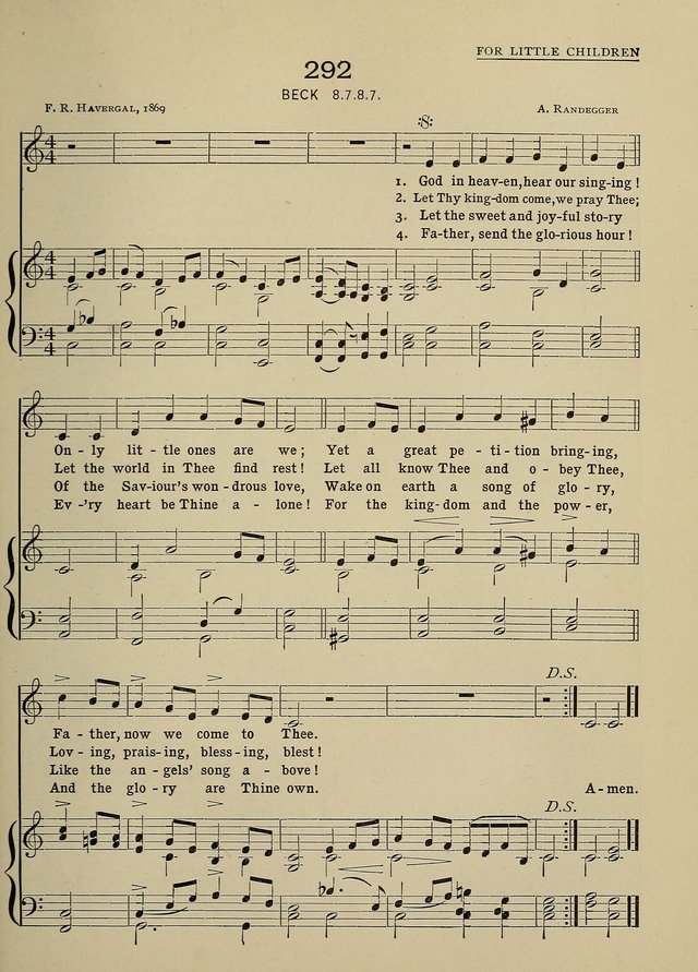 Hymns and Tunes for Schools page 285