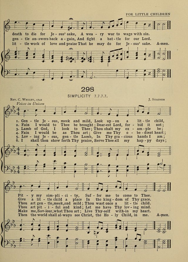 Hymns and Tunes for Schools page 291