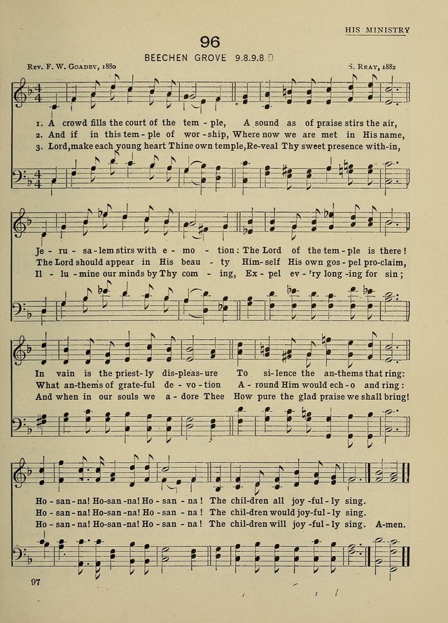 Hymns and Tunes for Schools page 97