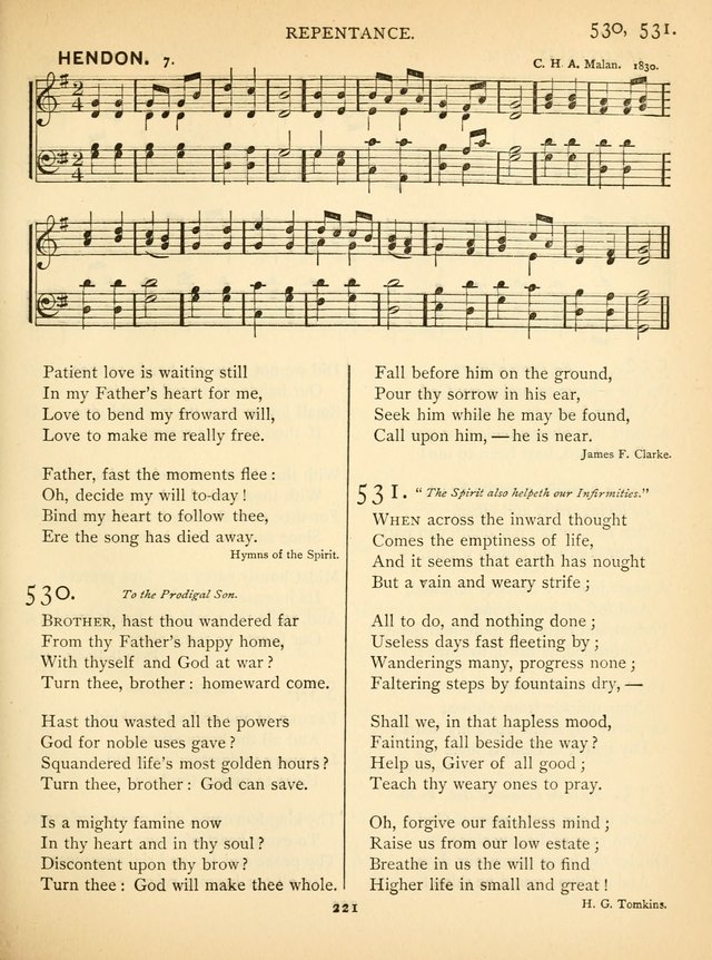 Hymn and Tune Book for the Church and the Home. (Rev. ed.) page 224